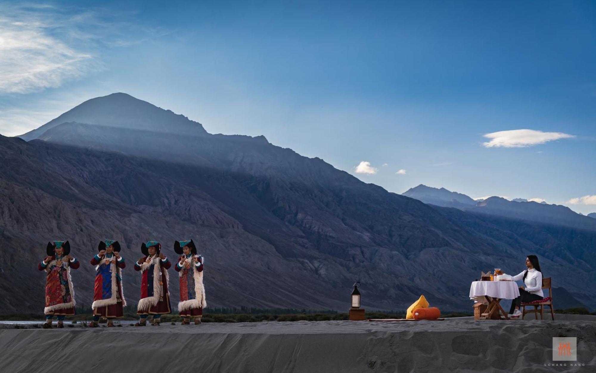 Lchang Nang Retreat-The House Of Trees-Nubra Valley Hotel Sumur Exterior photo